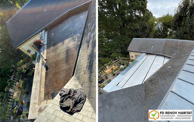 Prestation de rénovation de toit-terrasse à Sartrouville (78500).